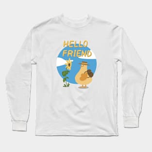 Hello Friend Long Sleeve T-Shirt